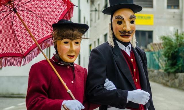 Slovenia, 斯洛維尼亞, 嘉年華, Carnivals, 懺悔節嘉年華, Shrovetide Carnivals