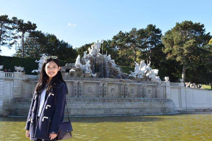Schloss Schönbrunn, 美泉宮, 熊布朗宮, 花園, Garden, 海神噴泉, Neptune Fountain